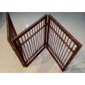 Cage de pette de compagnie de chien de chien en bois pliable